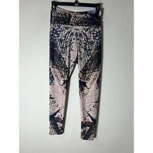 Rep Active Art Multi Color Pattern Leggings Sz M